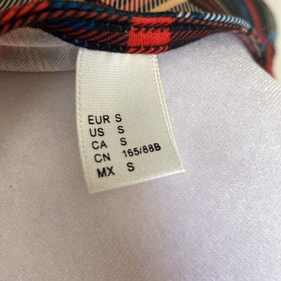 Plaid body con dress - Picture 6 of 7